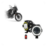 Kit Led Farol Milha Moto Cb500x 2018 Angel Eye U7