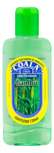 Limpador Coala  Bambu Perfumado Em Frasco 120ml