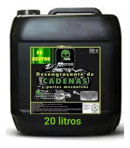 Limpiador Para Motores Y Kit De Arrastre Garrafa 20 Litros 