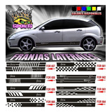 Kit Franjas Laterales Ford Focus Mk1. Oracal.