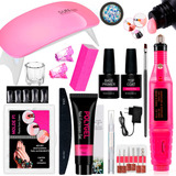 Kit Unhas Cabine 88w Polygel Top Primer Alongamento Barato