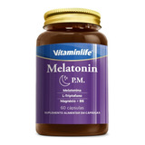 Melatonina + Triptofano + Magnésio + B6 - 60 Cap Vitaminlife