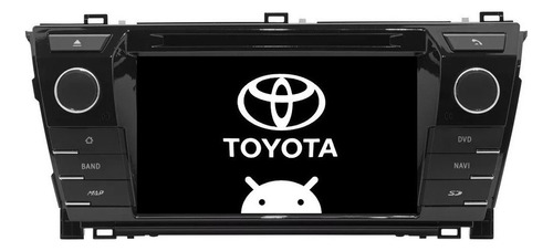 Android 9,0 Toyota Corolla 2014-2016 Dvd Gps Wifi Rádio Usb