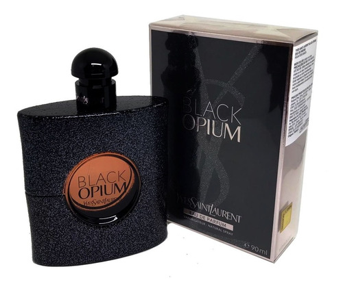 Black Opium Eau De Parfum 90ml Feminino | Original + Amostra