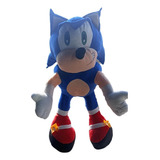 Boneco Sonic De Pelúcia Gigante 80cm Exclusivo Fofinho