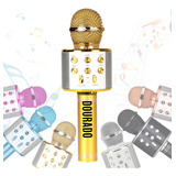 Microfone Bluetooth Sem Fio Youtube Karaoke Infantil