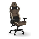 Silla Gaming Corsair T-3 Rush V2 Marrón, Reclinable, Pu, Aju