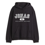 Buzo Jonas Brothers Joe Nick Kevin  Hoodie Oversized Unisex 