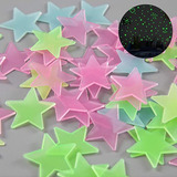 Pegatinas De Pared Con Estrellas Fluorescentes Que Brillan E