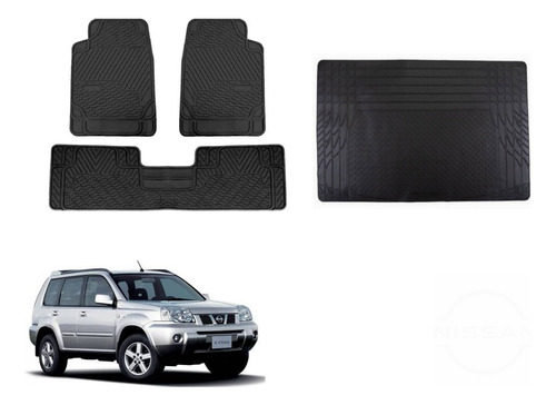 Tapetes Big Truck + Cajuela Nissan X-trail 2002 A 2006 2007