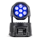 Cabeza Móvil Led Baby Wash 80w Alienpro De 7 Leds Rgbw 4 En1