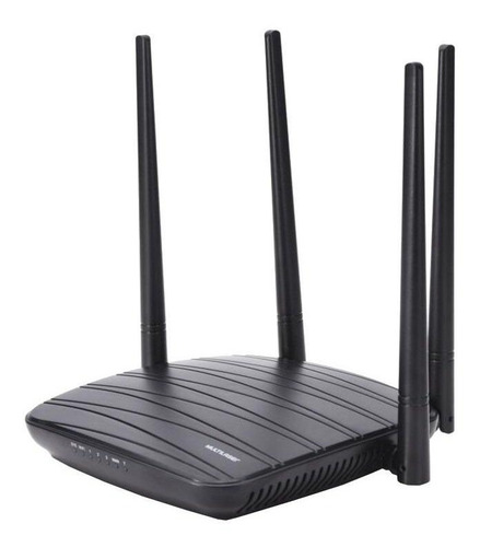 Roteador Multilaser Wireless Re018 Preto 110v/220v