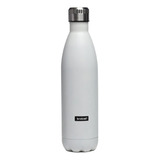 Botella Hidratante Broksol 750 Ml. Acero Inoxidable Color Blanco