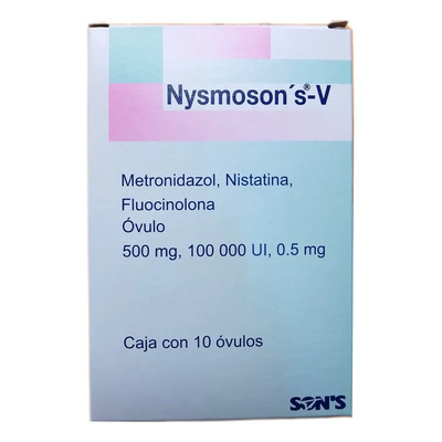 Nysmosons-v 500mg,100000u,0.5mg Caja Con 10 Óvulos | MercadoLibre