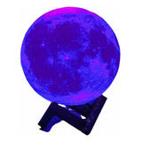 Lampara Luna Velador Wifi Color