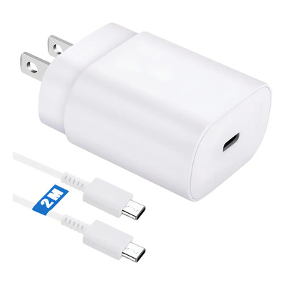 25w Cargador Compatible Con Samsung Cargador Rápida Tipo C Compatible Con Samsung S24 S25 S26 Ultra S23+ S24+ S25+ A56 A36 A55 A54 A35 A34 Carga Rápida Pd 25w 2 metros Color Blanco Jeeyee | MercadoLibre