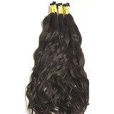 Cabelo Humano Natural Mega Hair Ondulado 50/55 Cm -100gr