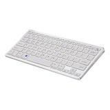 Juego De Mouse Con Teclado Inalámbrico 78key Teclado Blanco