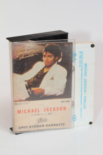Cassette Michael Jackson Thriller 1982