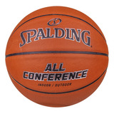 Balón Spalding Basquetbol All Conference #7 Piel Sintetica Color Naranja