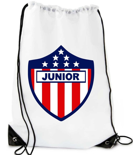 Tula Deportiva Junior De Barranquilla Morral Bolsa Sport