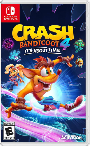 Crash Bandicoot 4 It's About Time Nintendo Switch Fisico