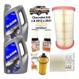 Kit Service Aceite Elaion F30 + Filtros Chevrolet S10 2.8