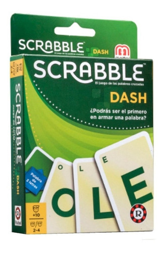 Juego Scrabble Dash Naipes Ruibal Mattel (+ 10 Años)