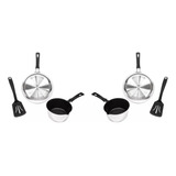 Paquete De 2  Baterías De Cocina Cherry Ekco Classic 6pz