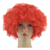 Peluca  Afro Roja Grande