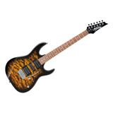 Guitarra Electrica Ibanez Sombreado Negro Grx70qa-sb