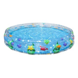 Pileta 3 Aros Mundo Marino Inflable Infantil Bestway