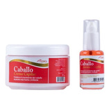Flora® Kit Caballo Crema 300g + Aceite 30ml Para Cabello