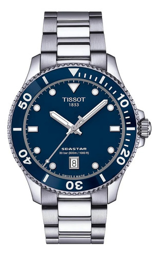 Reloj Tissot 1204101104100 Seastar 1000 40mm