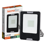 Reflector De Led 30 Watts Blanco Cálido Exterior Tecnolite