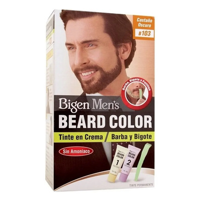 Tinte Para Barba Beard Color #b103 Castaño Oscuro | Meses sin interés