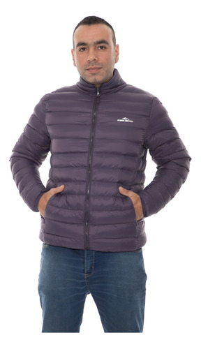 Campera Hombre Ultra Liviana Invierno Inflable Simil Pluma