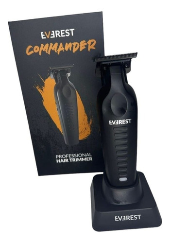 Maquina Patillera Trimmer Everest Commander Black Lo-pro