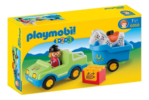 Coche Con Remolque Y Caballo Tv Playmobil Ploppy.3 276958