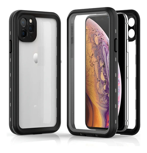 Capa Case iPhone 7 8 X Xs Max Xr iPhone 11 Plus Prova De Água Waterproof Anti Shock 100% Impermeável  | Parcelamento sem juros