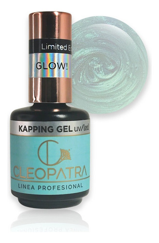 Cleopatra Kapping Glow White X 15 G Color Blanco Perlado Translucido