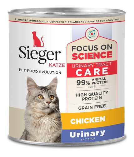 Sieger Katze Wet Gato Adulto Urinary 340gr Universal Pets