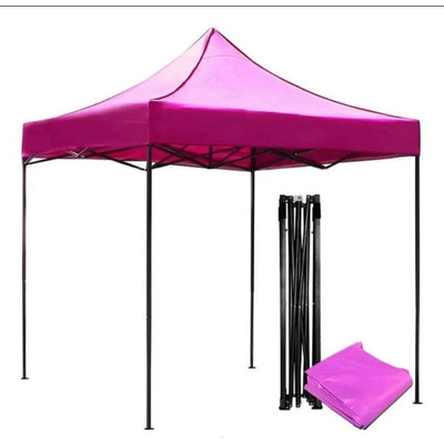 Carpa Toldo Plegable 2x2m Reforzado Lona Color Azul | MercadoLibre