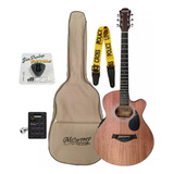Mccartney Qa66 Guitarra Con Pastilla Fishman Portapua Dunlop