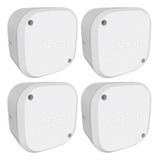 4 Caixa De Proteção P/ Câmeras De Cftv - Vbox 1100 Intelbras Cor Branco
