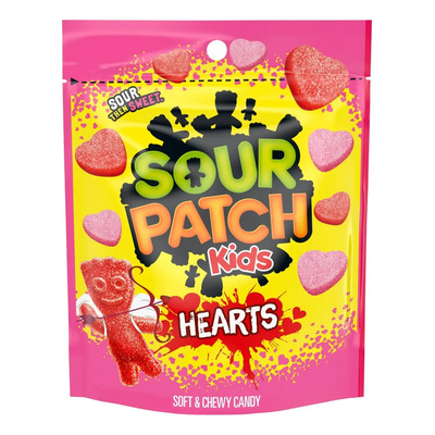 Dulces Sour Patch Kids Hearts Edicion San Valentin Americano | MercadoLibre