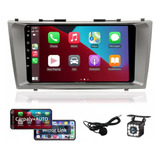 Estéreo 2+32gb Carplay Para Toyota Camry 2006-2011 Cámara Color Pesimista