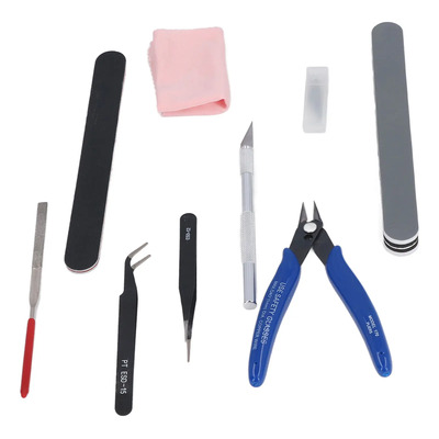 Kit De Herramientas Para Maquetas: Alicates, Pinzas, Lima, C