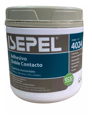 Adhesivo Doble Contacto 2kg Isepel Alfombras Piso Vinilico