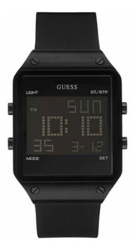 Reloj Guess Digital  Caballero W0595g1 Negro Original